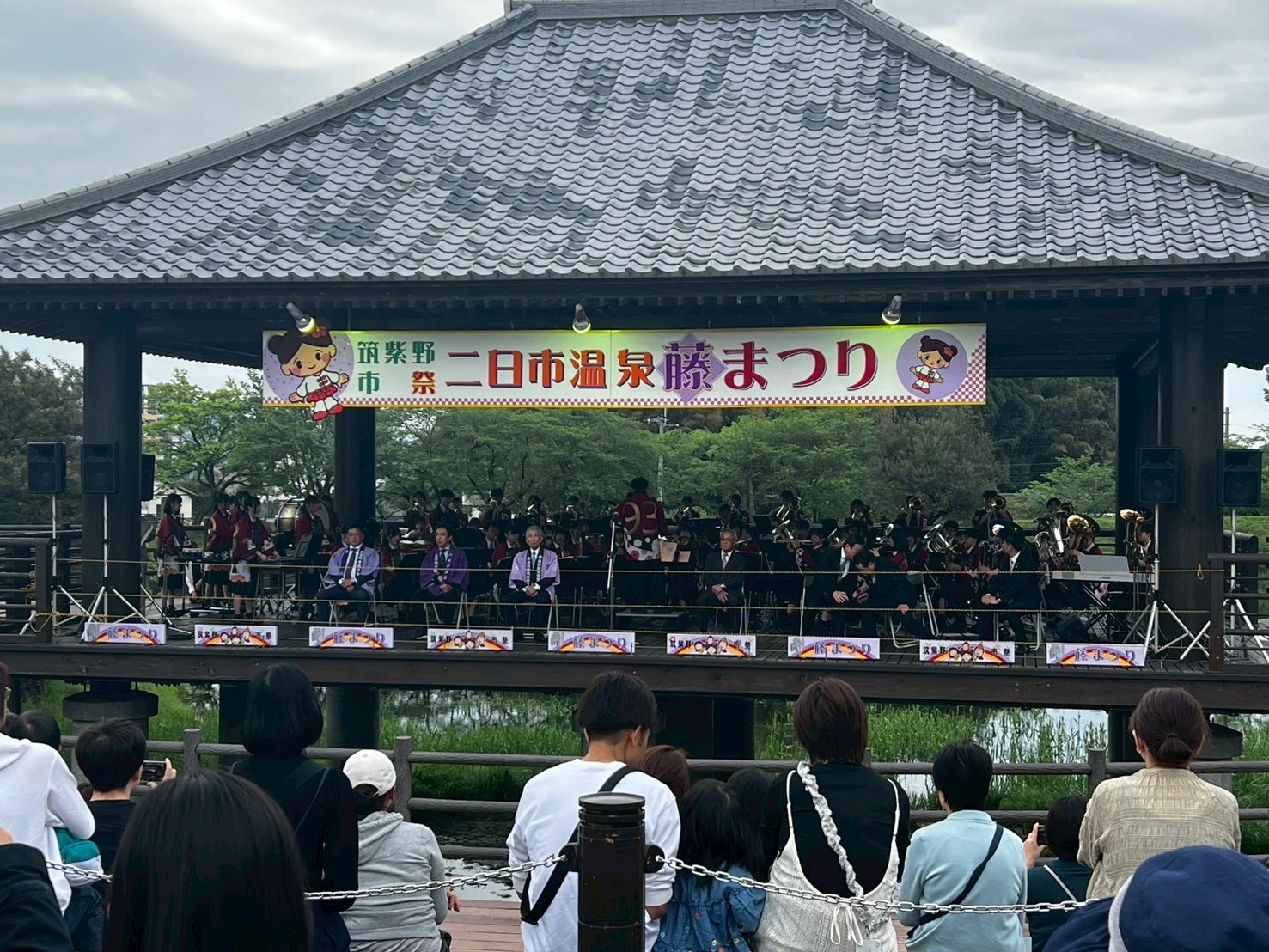 二日市温泉藤まつりメイン会場